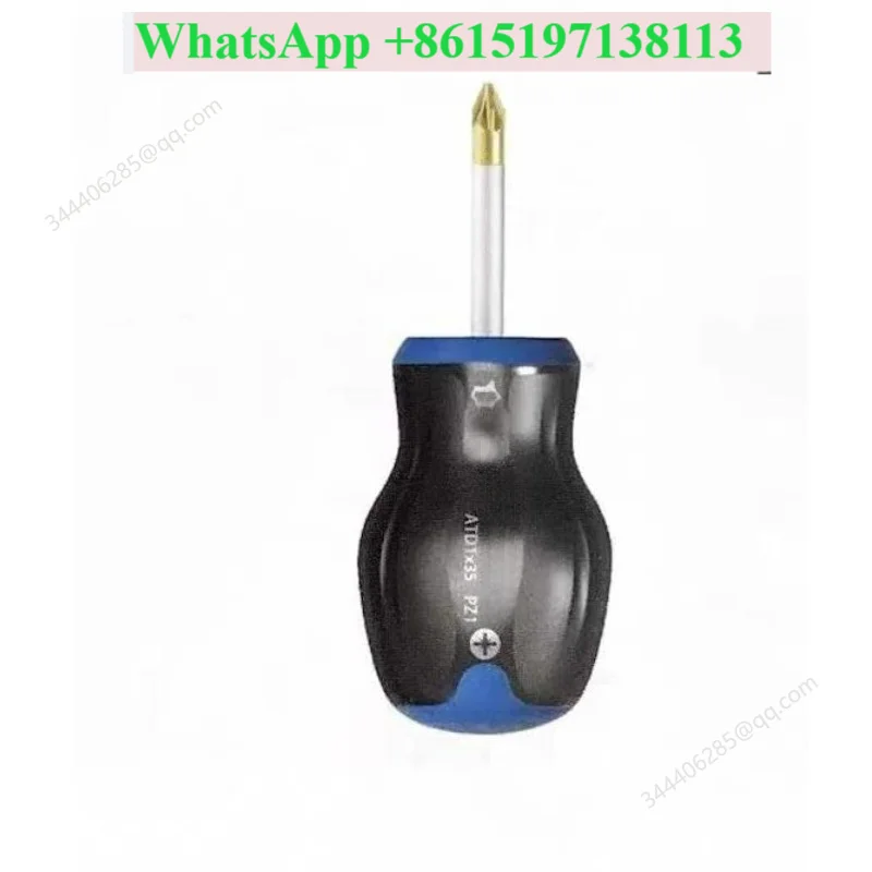 Radish head screwdriver ATP series short knife rod cross screwdriver taper screwdriver AT