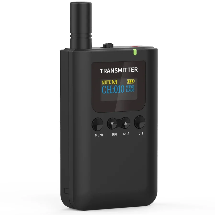 Wireless Whisper Tour Guide System Simultaneous Interpretation System 1 Transmitter with 2 Microphones,30 Ear Receivers,1Charger