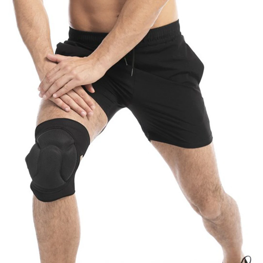 

2pcs Knee Brace Pads Black Yoga Protector Adult Dancers Motorcycle Support Women Fitness NonSlip Sports Activities Outdoor