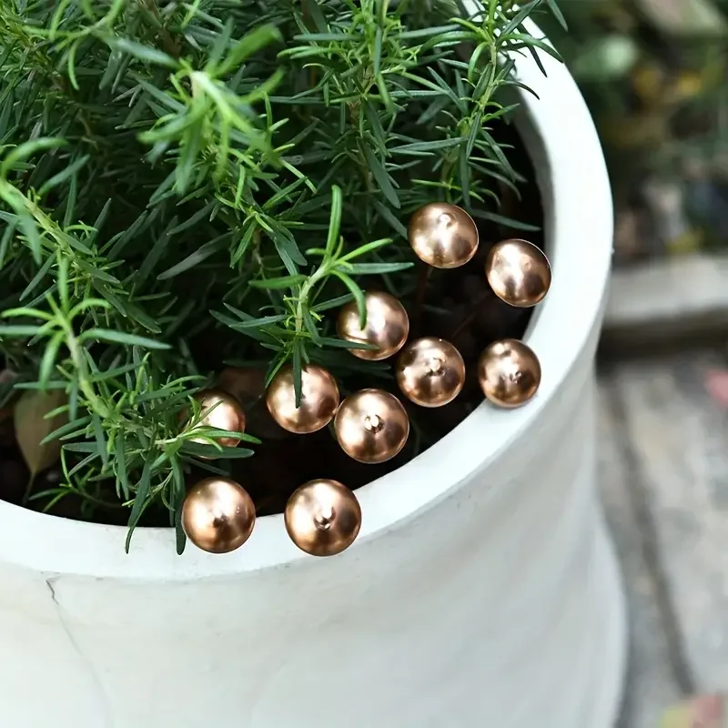 1/2/3 قطعة: أوتاد حديقة معدنية مزخرفة بالفطر مثالية لديكور الربيع الخارجي وإضافة إلى زهورك المعدنية والديكور الخارجي #2