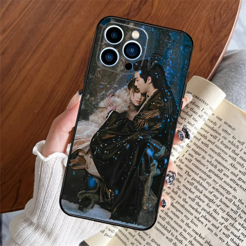 Love Between Fairy and Devil Case For iPhone 16 15 14 Pro Max 13 12 Mini 11 Pro Max X XR XS 7 8 Plus Soft Cover Funda