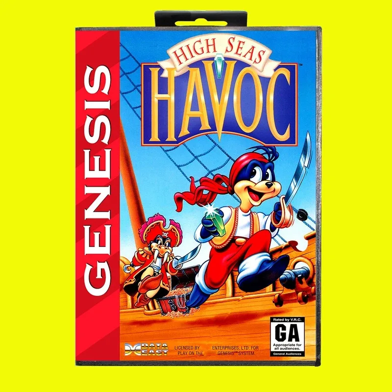 

Havoc MD Game Card 16 Bit with US Box for Sega Megadrive Genesis Video Game Console Cartridge