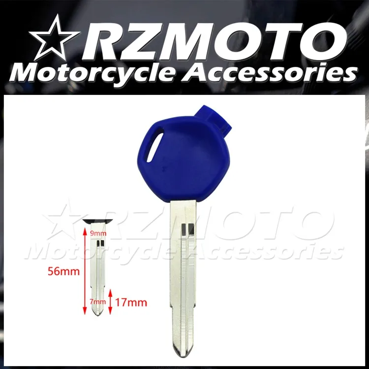 Uncut Blank Motorcycle ignition Key For Honda 100 125 150 CC Scooter DIO Z4 Z125 SCR100 WH110 With Magnet Anti-theft Lock Key