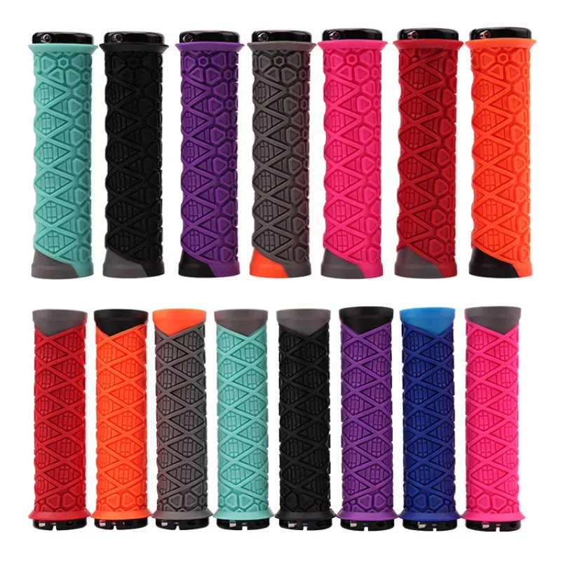 AliExpress ODI Mountain Bike Handlebar Grips Silicone Lock Grips Shock-absorbingAnti-slip Riding Handle Bar Cover for DH Off-road BMX Cuff