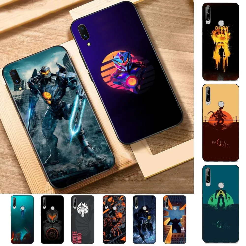 P-pacific R-rim Phone Case For Huawei Y9 6 7 5 Prime Enjoy 7s 7 8 plus 7a 9e 9plus 8E Lite Psmart Shell