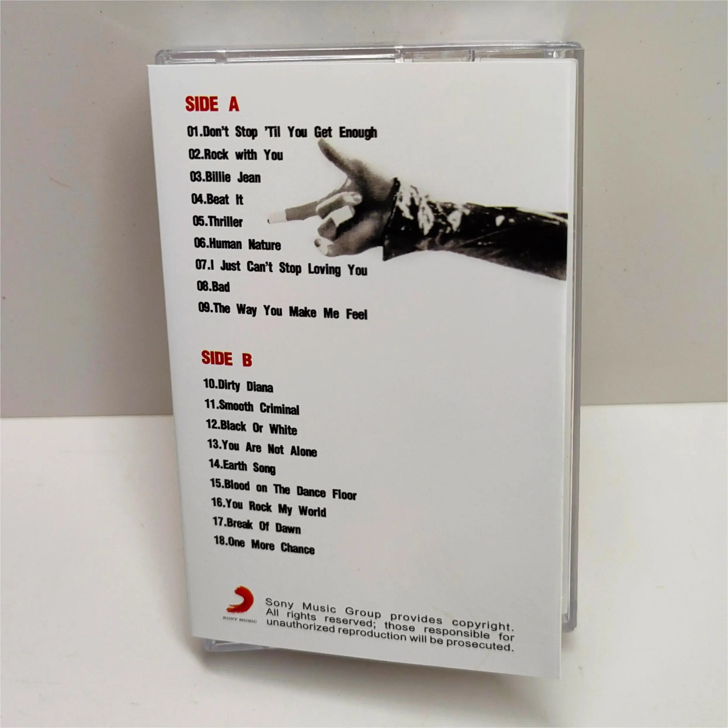 New Pop MJ Michael Jackson Music Tape Number Ones Album Billie Jean Cassettes Cosplay Recorder Car Walkman Soundtracks Box Gifts - Image 4