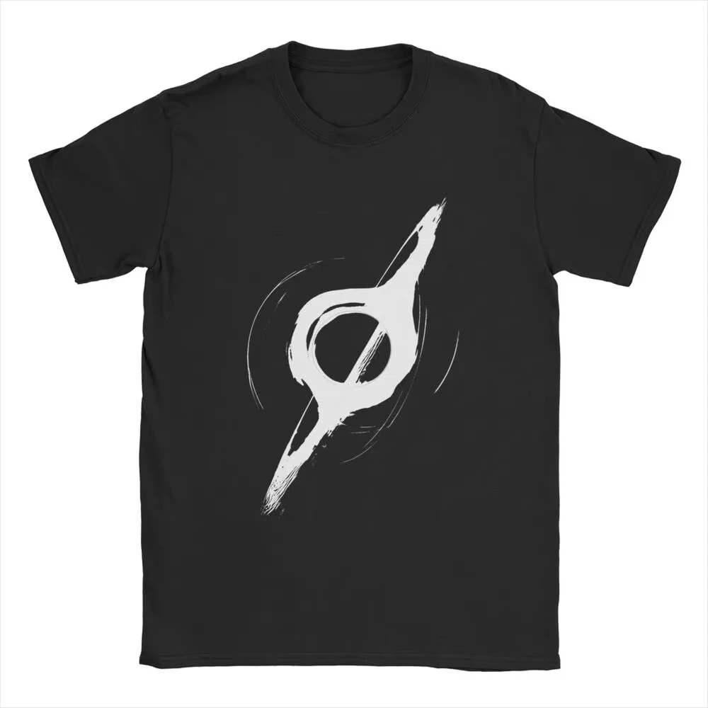 Interstellar Wormhole Space Graphic Tee Science Fiction Vintage Style Pure Oversized Round Neck Unisex Short Sleeve Tops