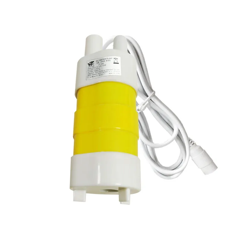 12V/24V Mini Submersible Water Pump DC Water Pump 600L/H Flow 5M Head Max for Cutting Machine