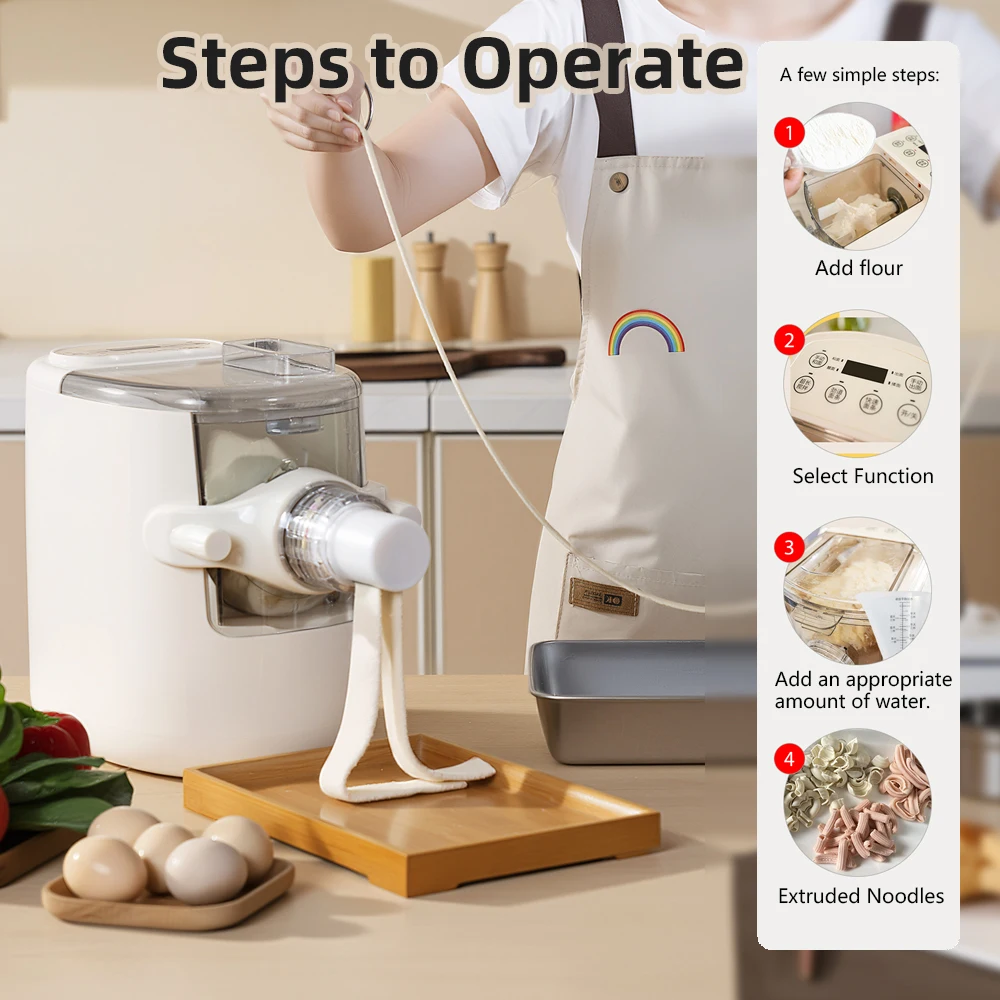 Pasta Maker Mini Home Use Flour Processing Noodle Making Machine Grain Product Generation