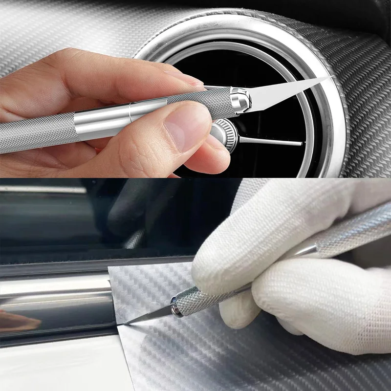 Kit di strumenti per avvolgimenti in vinile per Auto feltro tergipavimento Wrapstick gancio pellicola avvolgere supporti magnetici taglierina per