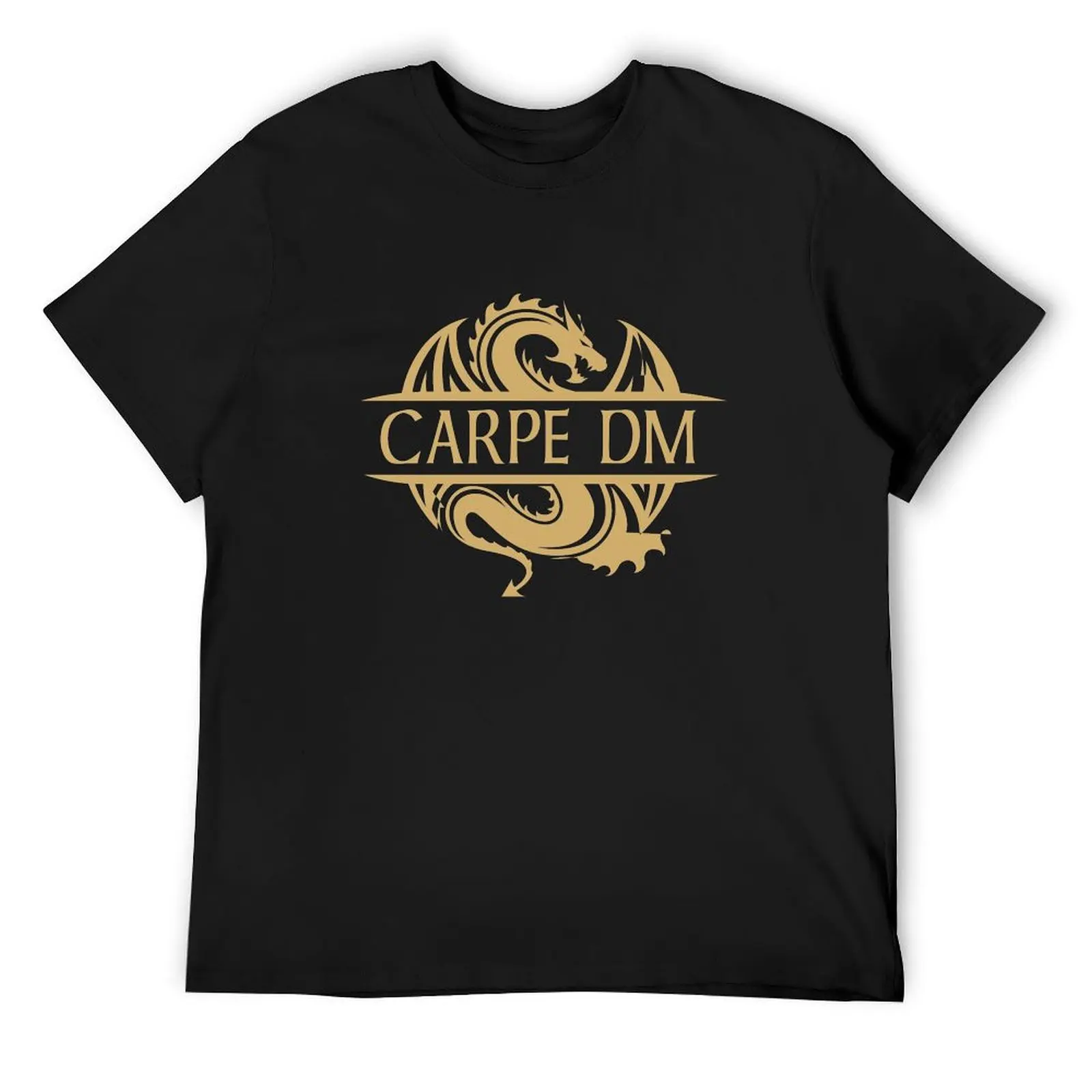 Gold Carpe DM T-Shirt graphic t shirt vintage sports fans cheap stuff new edition shirts men