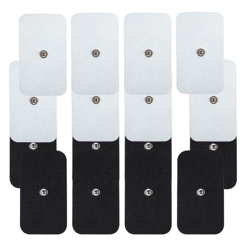 5*9cm Reusable Electrode Pads for TENS Machine EMS Acupuncture Adhesive Patch Button Body Muscle Massager