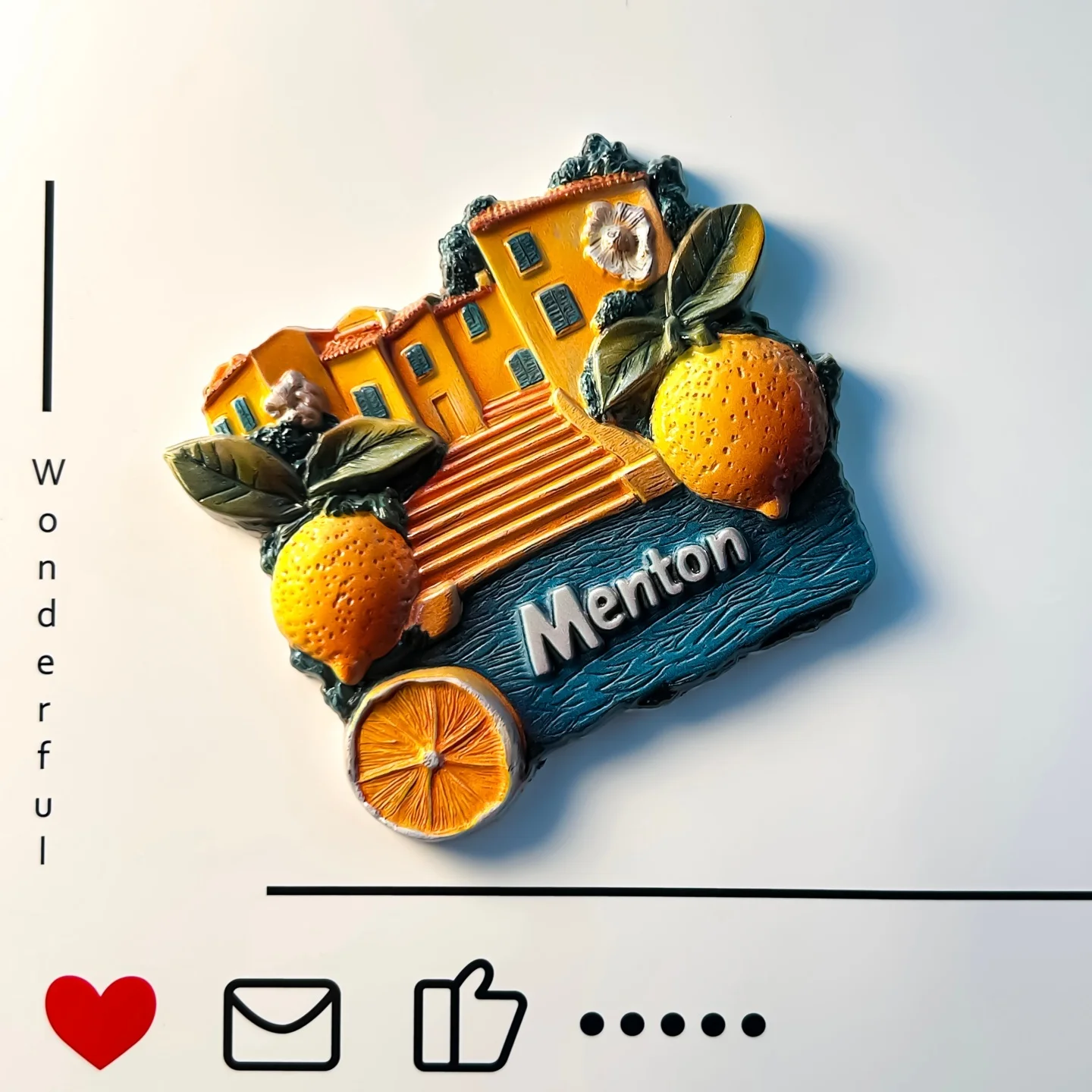 France, Southeast, Menton Creative, Souvenirs, Lemon City, Home Decoration, Refrigerator Stickers