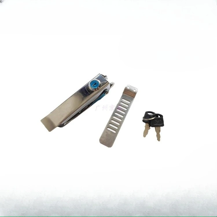 

For Toyota 2003-2009 Prado 4000 2700 Stainless Steel Spare Tire Cover Latch (with Key)