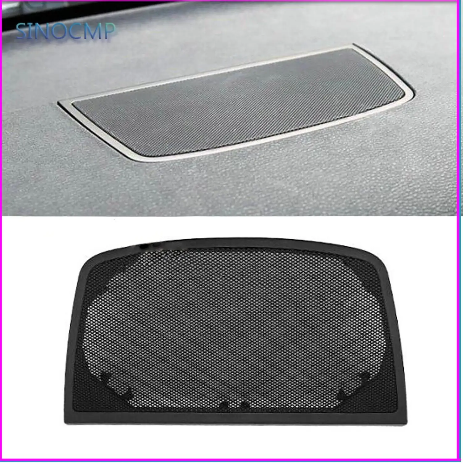 

Car Central Control Instrument Panel Loudspeaker Dashboard Speaker Cover Grille 514571691796 For BMW X5 E70 X6 E71 Replacement