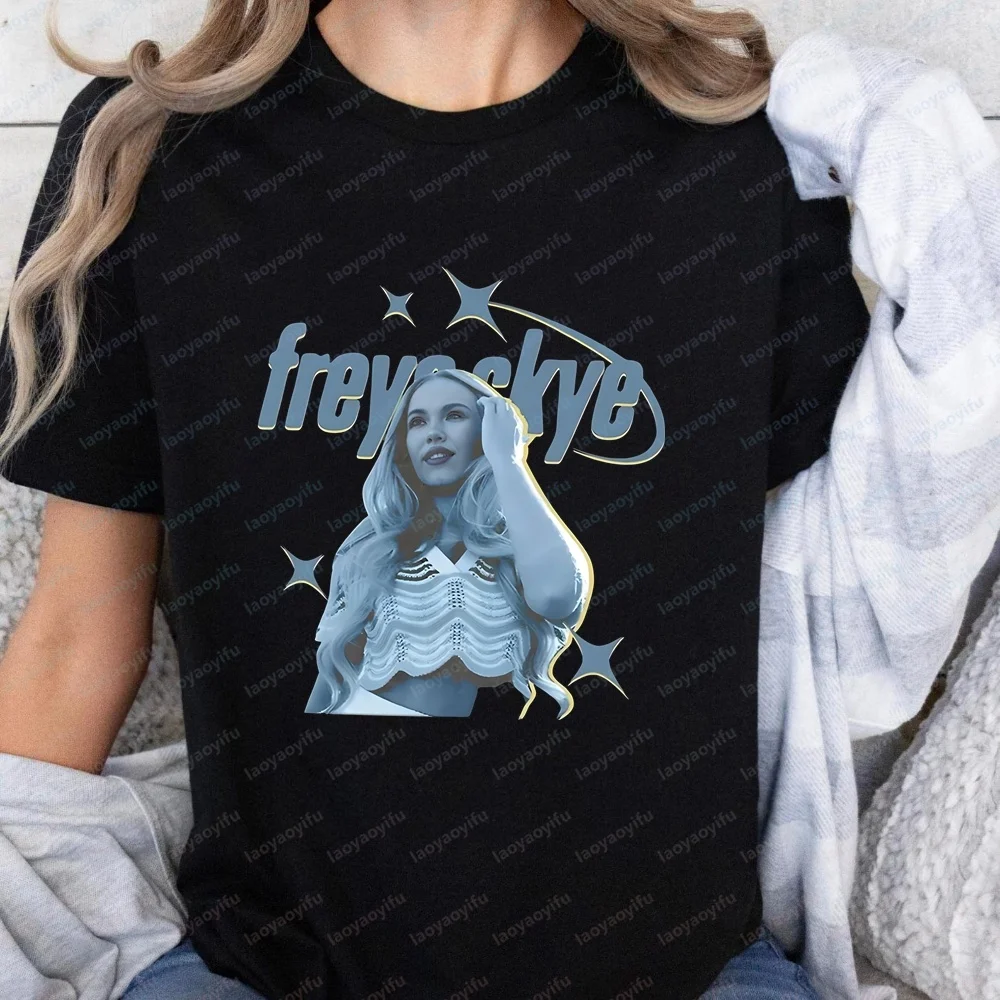 Freya Skye - New Summer Casual Trendy Multi-Purpose Short-Sleeved T-Shirt Suitable for Both Men and Women with Round Neck