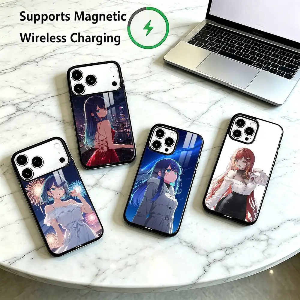 VTuber Akane L-Lize  Phone Case For iPhone18 17,16,15,14,13,12,11 Plus,Pro Compatible with magnetic wireless charging Gift