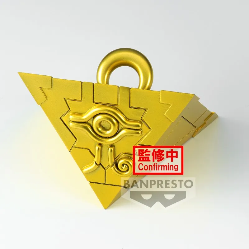 Original Banpresto Yu-gi-oh! Millennium Puzzle Key Collectible Model Toys Figure Home Table Decoration Kids Birthday Gifts