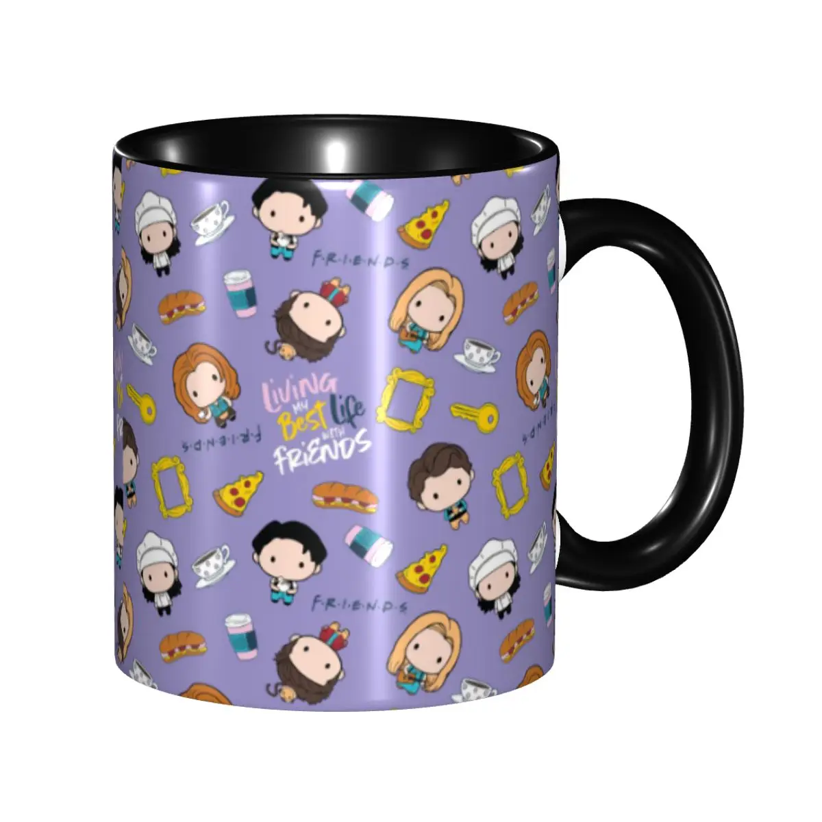 

Classic Friends TV Show Coffee Mug DIY Personalized Ceramic Mug Creative Gift