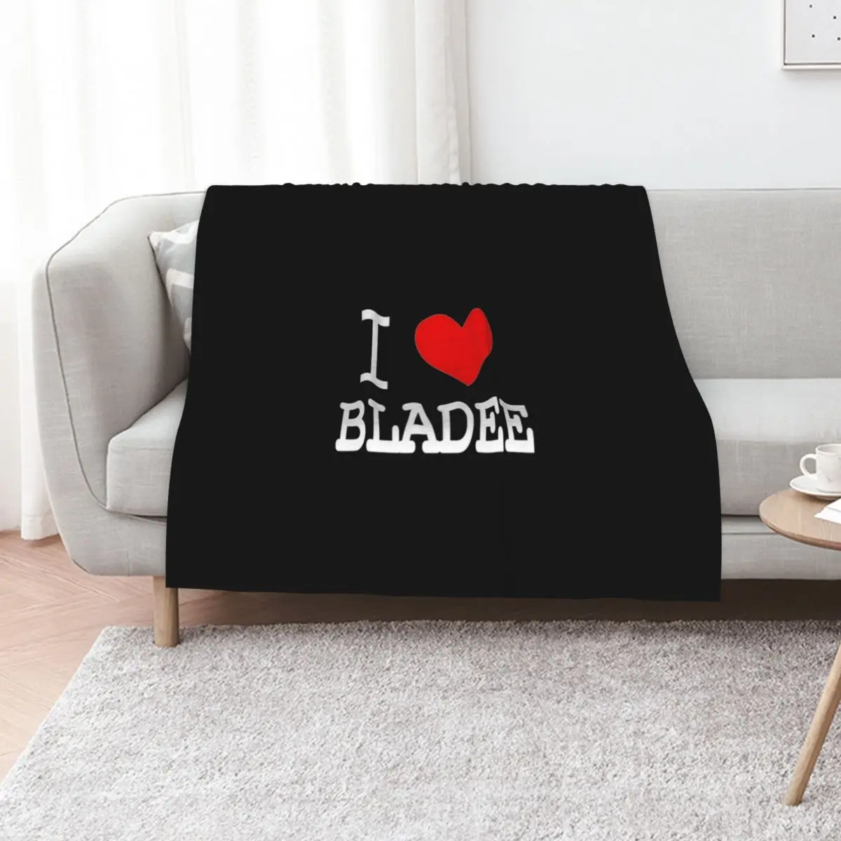 

I Heart Bladee, I Love Bladee Classic T-Shirt Throw Blanket Winter beds Soft Flannel Fabric Luxury Throw Blankets