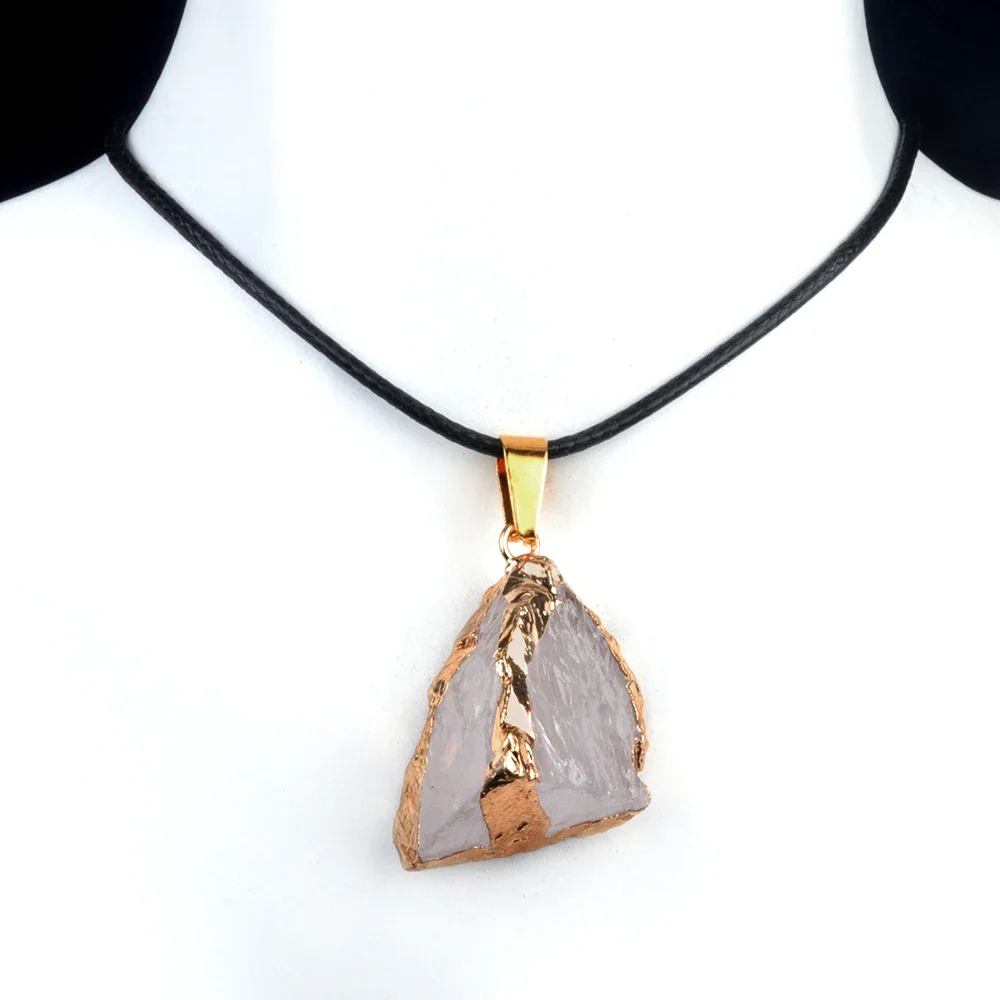 Natural Irregular Shape Stone Pendants for DIY Jewellery Making