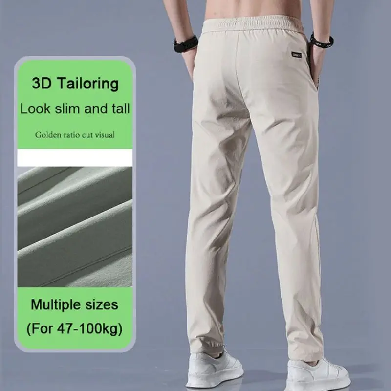 Pantaloni elasticizzati ad asciugatura rapida da uomo Pantalones elapsticos de secado ralpido para hombres