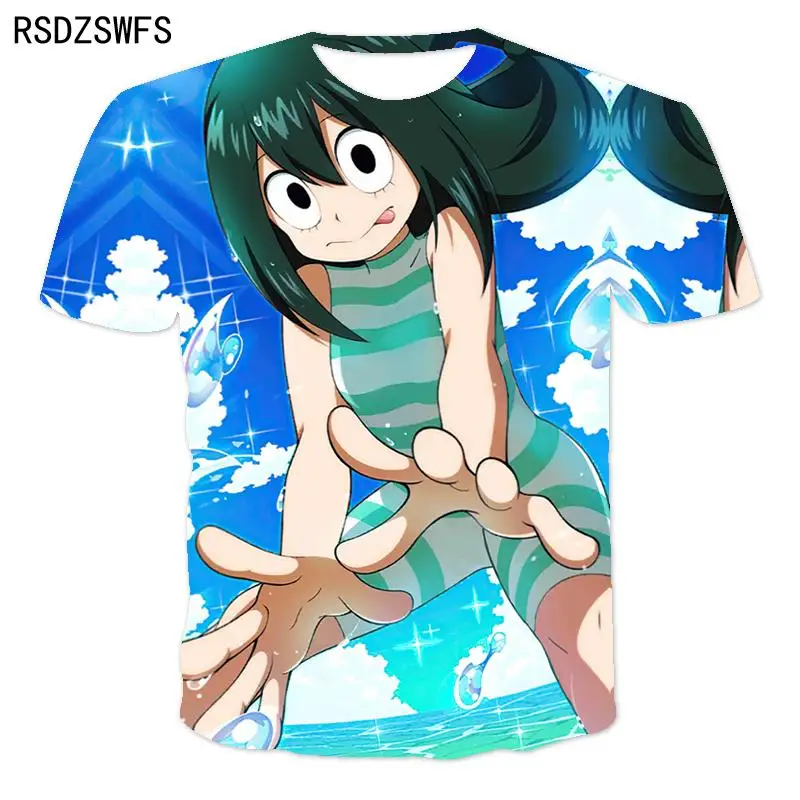 My Hero Academia Boku No Hero Academia 3D Print T Shirt Man Women Children Anime Streetwear Short Sleeve Boy Girl Kids Tops Tee