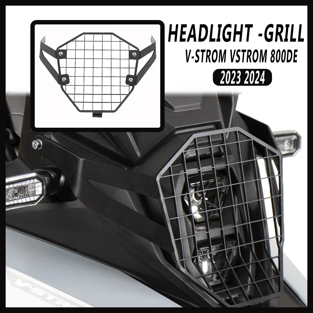 

V-STROM 800DE New Motorcycle Headlight Head Light Guard Protector Cover Protection Grill FOR SUZUKI V-STROM 800DE 2023 2024