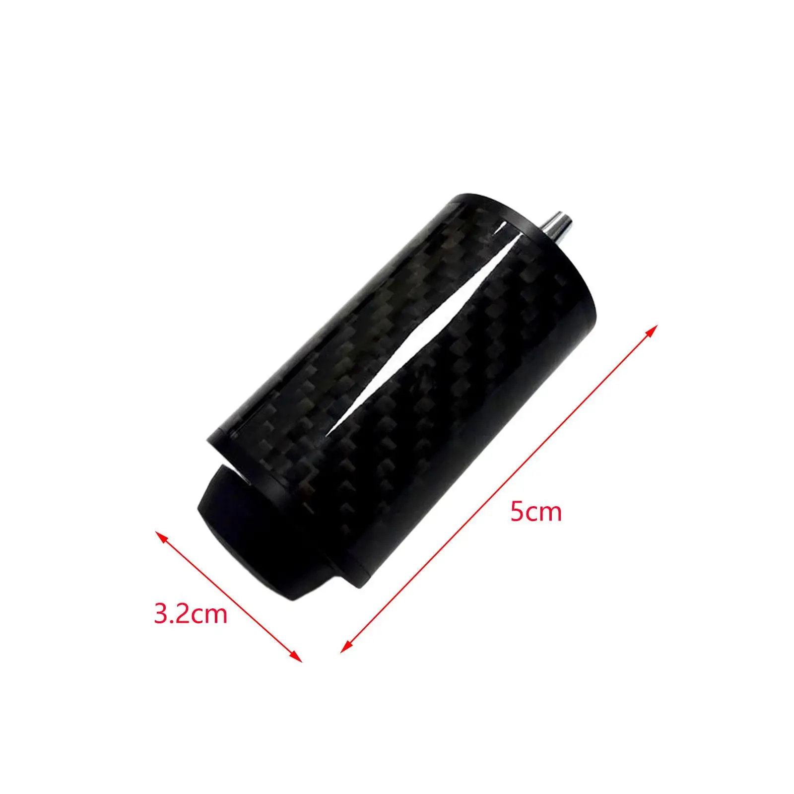 Billiards Cue Extender Extension Holder Accessory for Pool Cue Stick Carbon Fiber Black