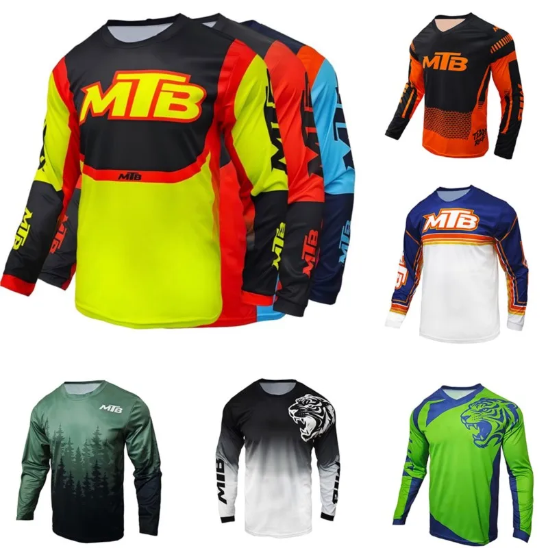 Stretch Breathable Riding Shirt, S M L XL XXL 5 Sizes, Assorted Styles, Flexible for Cycling Tournament & Night Motorcycle Trip