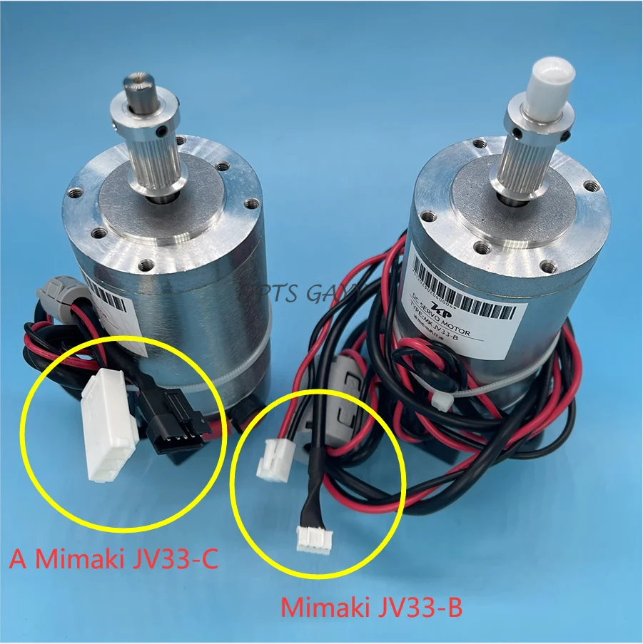 Inkjet Printer DC Scan Motor Engine for Mimaki JV33 CJV30 TS3 JV33-C JV33-B CR Servo Motor Y-Axis Carriage Trolley Motor