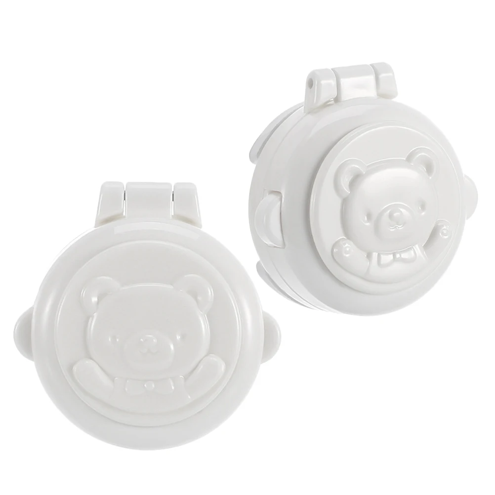 

2Pcs Button Lock Baby Safety Cover Protective ABS Child Safety Button Cover Child Proof Car Washer Starter Hardware
