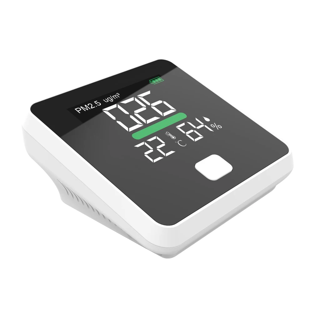 

Тестер детектора PM2.5, цифровой датчик качества воздуха, монитор для использования в помещении и на открытом воздухе, лечение твердых частиц для домашнего промышленного использования
