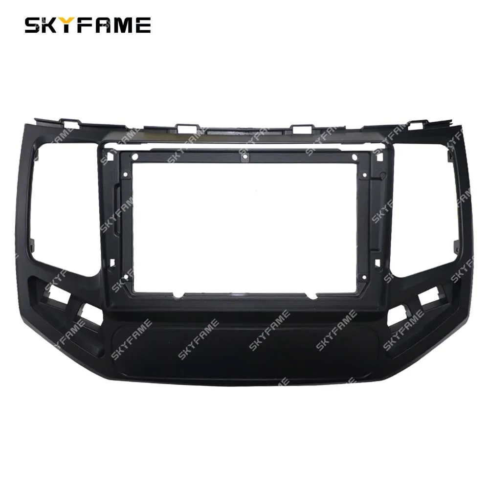 SKYFAME Auto Frame Fascia Adapter Decoder Android Radio Dash Fitting Panel Kit Voor Geely Jingang Kingkong II