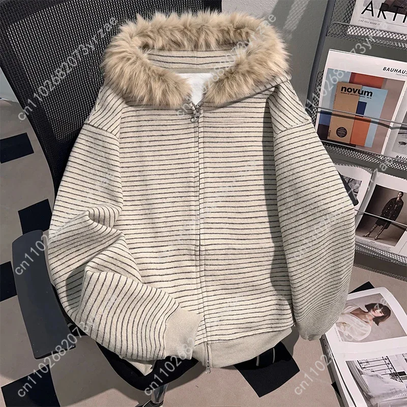 

Толстовка с капюшоном в стиле ретро, супер мягкая толстовка, мужская и женская толстовка на молнии, модные удобные дышащие винтажные топы для пар