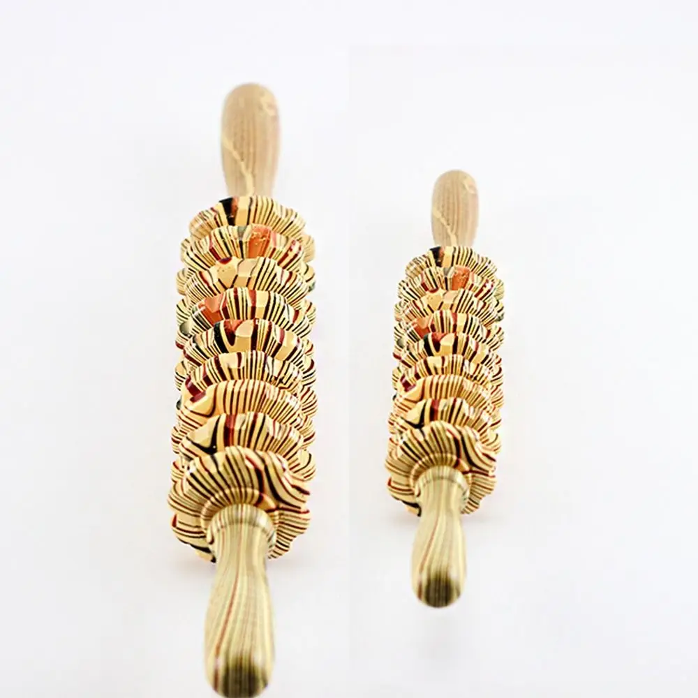 

Деревянный массажер-ролик, ручной 9-колесный массажер, расслабляющий мышцы, массажер для живота, живота, талии, живота