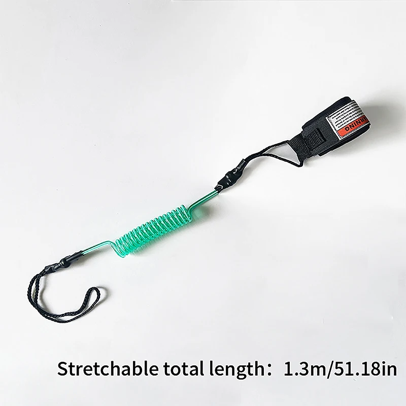 Bild 6: (Sommer4) Gewickelte Surfbrett-Leash, Surfing Stand-Up Paddle Board Knöchel-Leash, SUP Board Fuß-Bein-Leash, Surfbrett Raft Kajak Seil