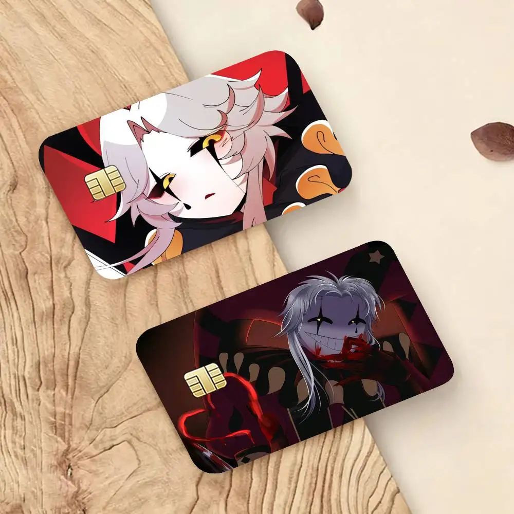 

P-Pierrot The S-Silent Clown Decorative Waterproof Film Skin Cover Credit Card Stickers Debit Front Bank Bus Pass