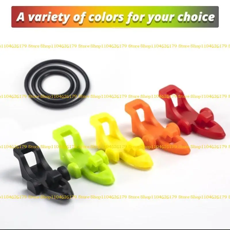 

A1A2 Baits Holder Rubber Rings Fishing Lures Safety Keeping Holder Fishing Tackle