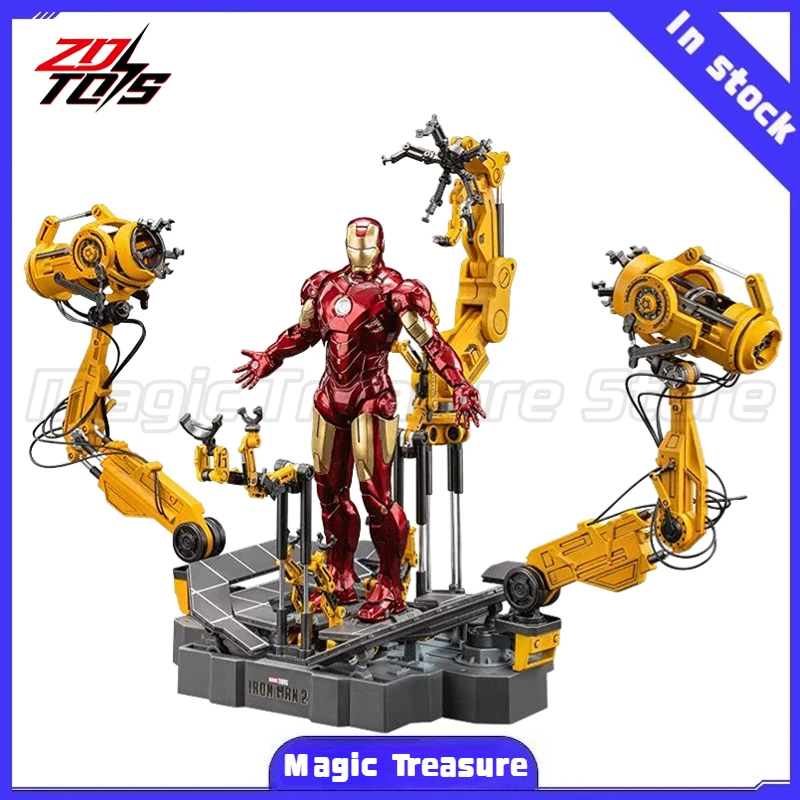 

【MT】ZD TOYS Marvel MK4 MARKIVSUIT-UP GANTRY 1OTH-ANIVERSARYSERIES 1/10 Action Figure Toy Collection