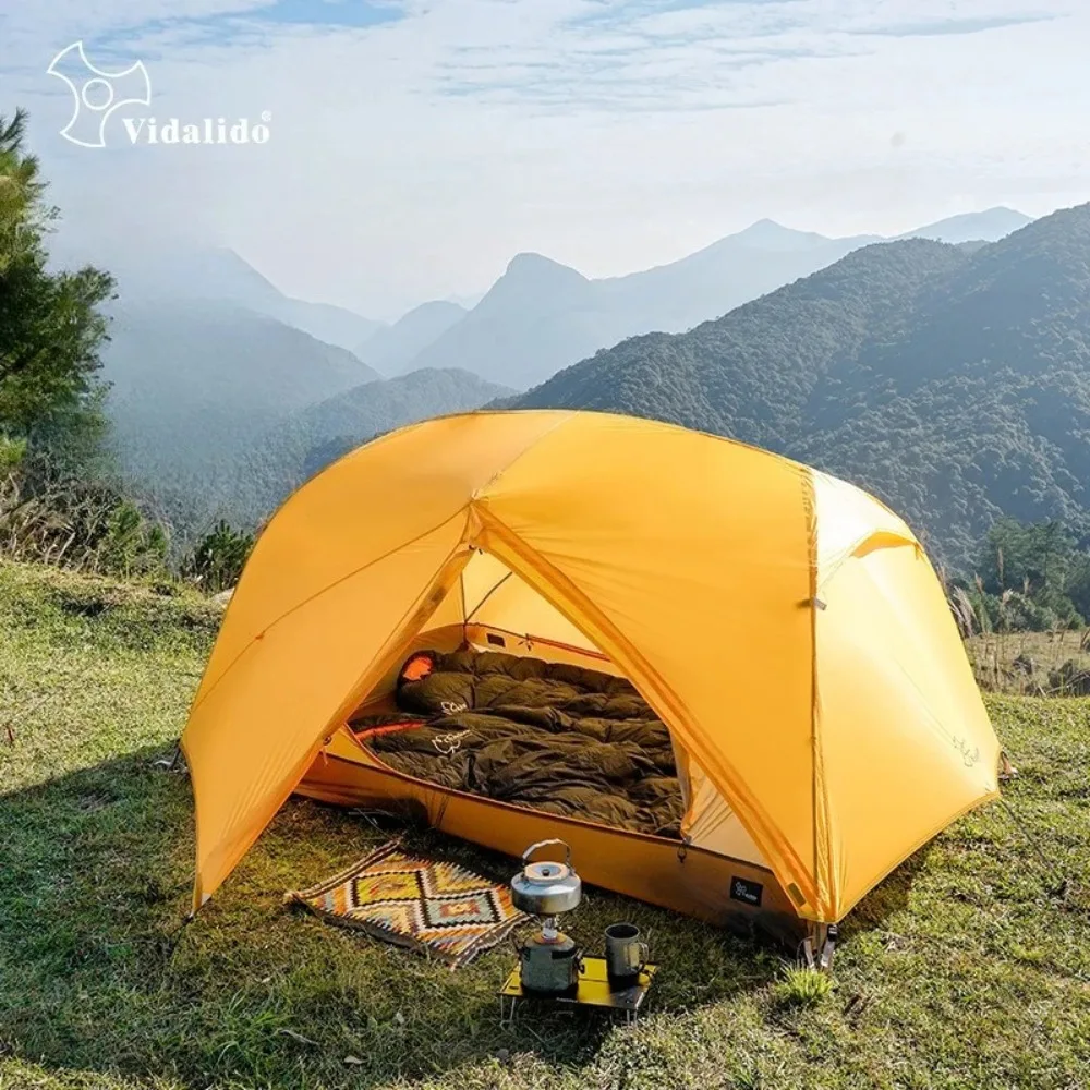 

Tengyi Lightweight Camping Mountaineering Tent Outdoor Camping Equipment Ultra Light Double Hiking Folding Tent