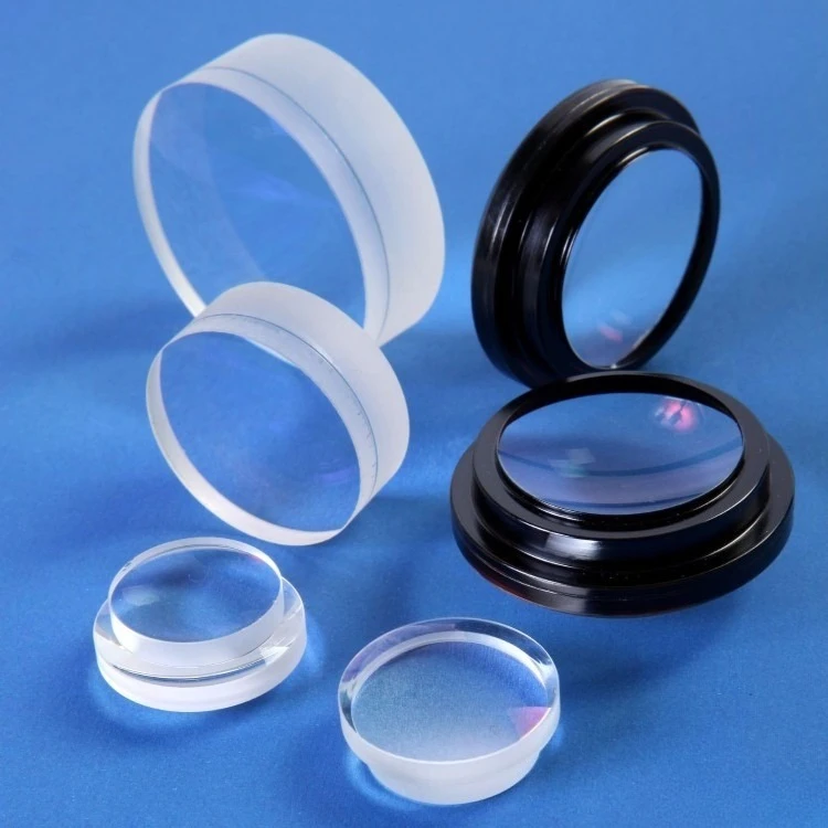 diameter 150mm 200mm 300mm focal length large glass magnifier plano convex lens