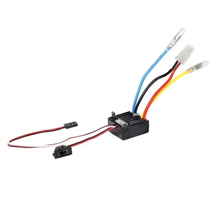 Controlador de velocidad electrónico para coche teledirigido, dispositivo electrónico cepillado de 60A, ESC para coche teledirigido 1:10 HSP, impermeable, Axial scx10