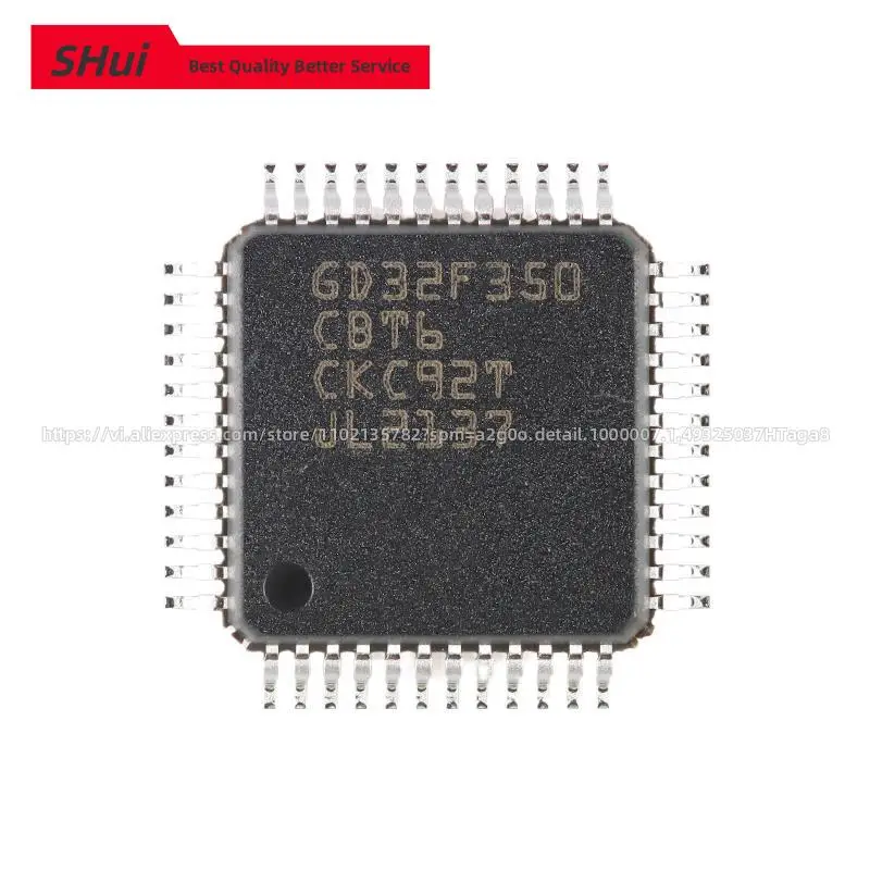 New Original GD32F350CBT6 LQFP-48 32 Bit Microcontroller Chip MCU IC Controller