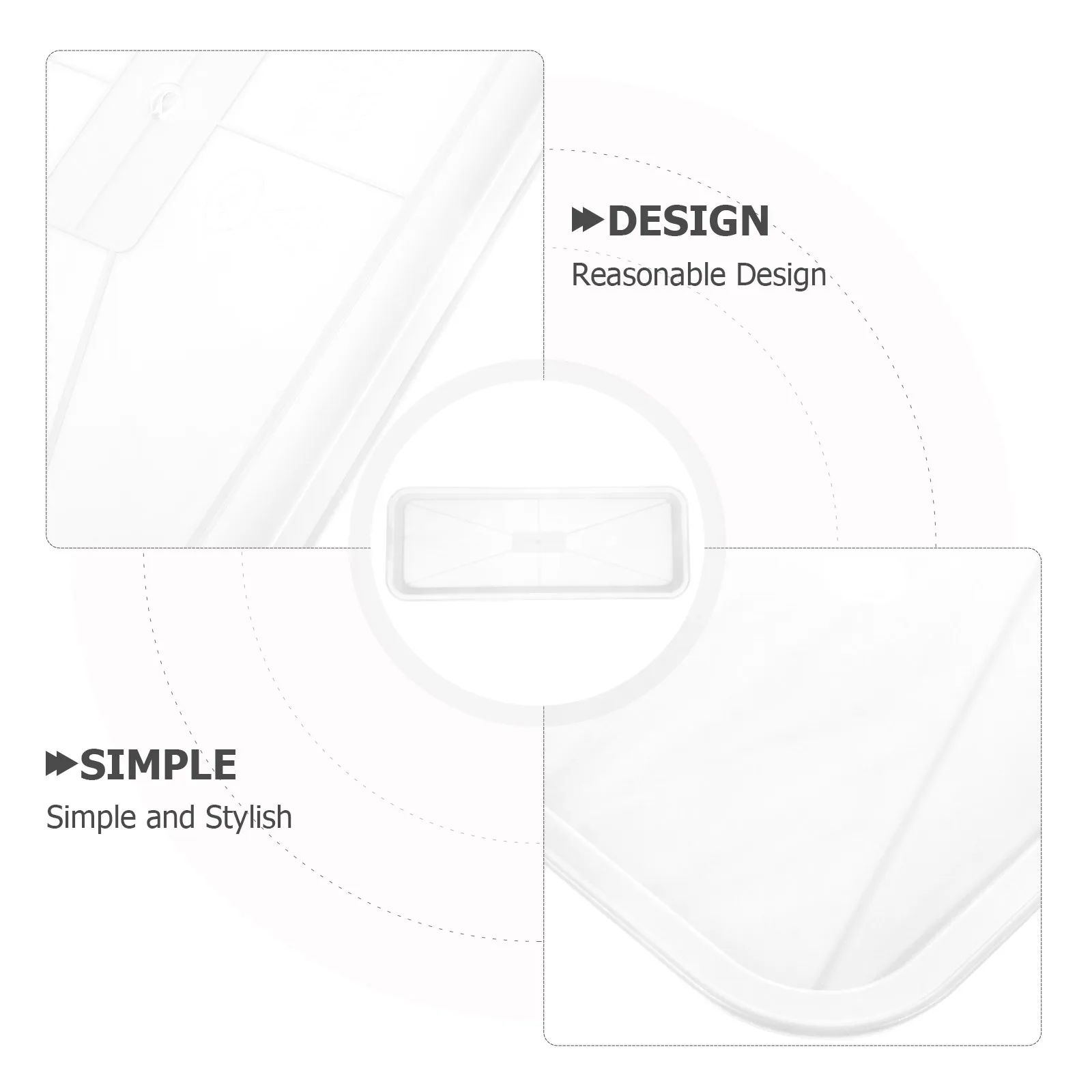 

10 шт. пластиковый цветочный горшок, подносы для блюдца, прямоугольный многоразовый бонсай, дренажный поддон для растений в помещении и на открытом воздухе, ловушка для воды, почвы, прочный