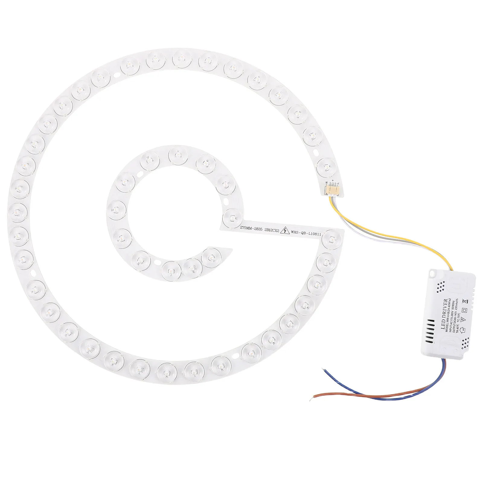 Ceiling Fan Light Wick LED Panel Replacement 48W Close to Bulbs Module Retrofit