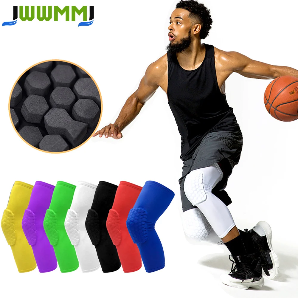 1/2 Stück Knieschoner für Damen und Herren, Kniestütze, Kompressions-Beinbandagen für Sport, Radfahren, Laufen, Basketball, Baseball
