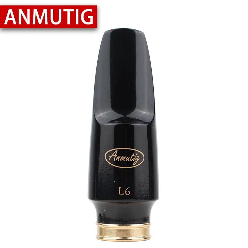 

ANMUTIG-Alto Saxophone Mouthpiece, Jazz Style, Hard Rubber Material, Sax Accessory