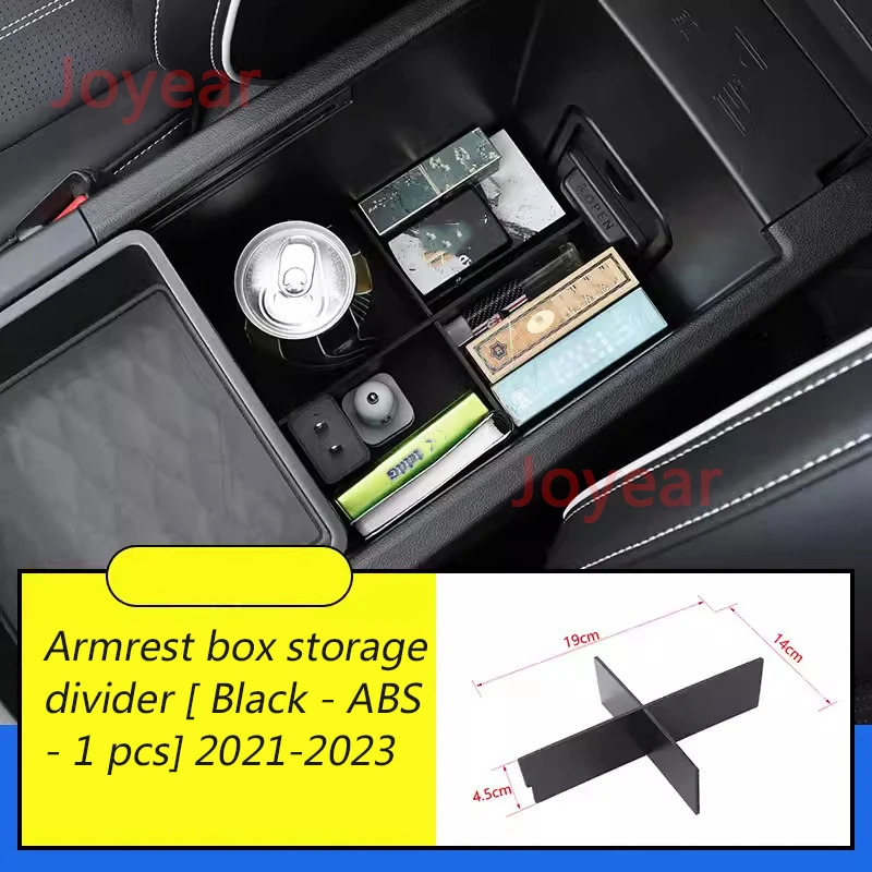 

For Great Wall Tank 300 2021-2022 Car Central armrest box storage partition compartment storage Car Modification Accessories