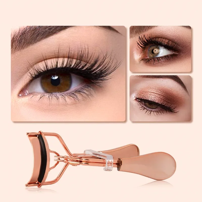 Professional  Curling Eyelash Curler Durable Curling and Shaping Portable Not Hurting Eyelashes Eyelash Curler Eye Makeup Tool